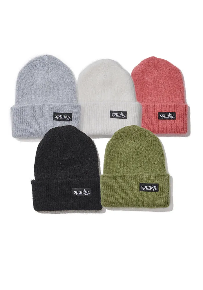 [SPUNKY] Seasonless Texture Angora 80% Beanie